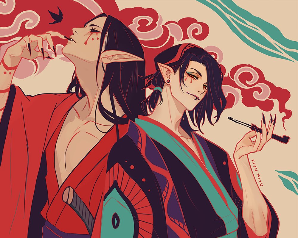 Mononoke AU 👹🎏