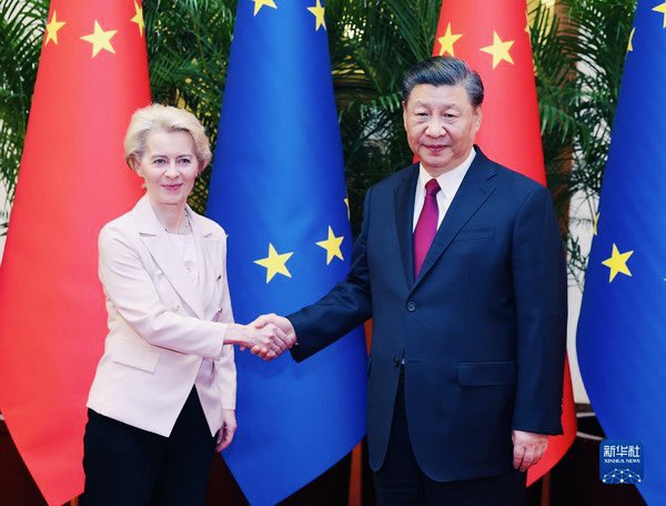 BREAKING:

🇨🇳🇪🇺 EU and China close to major deal to lift sanctions - SCMP

The European Parliament is in the “final stages” of discussions with China about removing sanctions on its members, smoothing the way for normalised relations with the bloc.