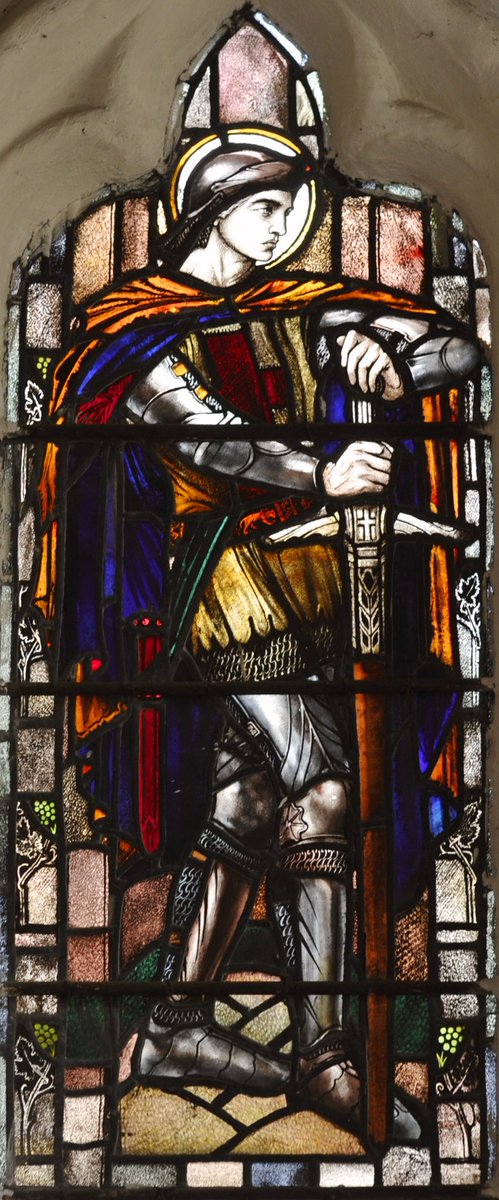 Time to send this out again - the fabulous Rachel Tancock window at St Botolph’s. Happy St George’s Day!