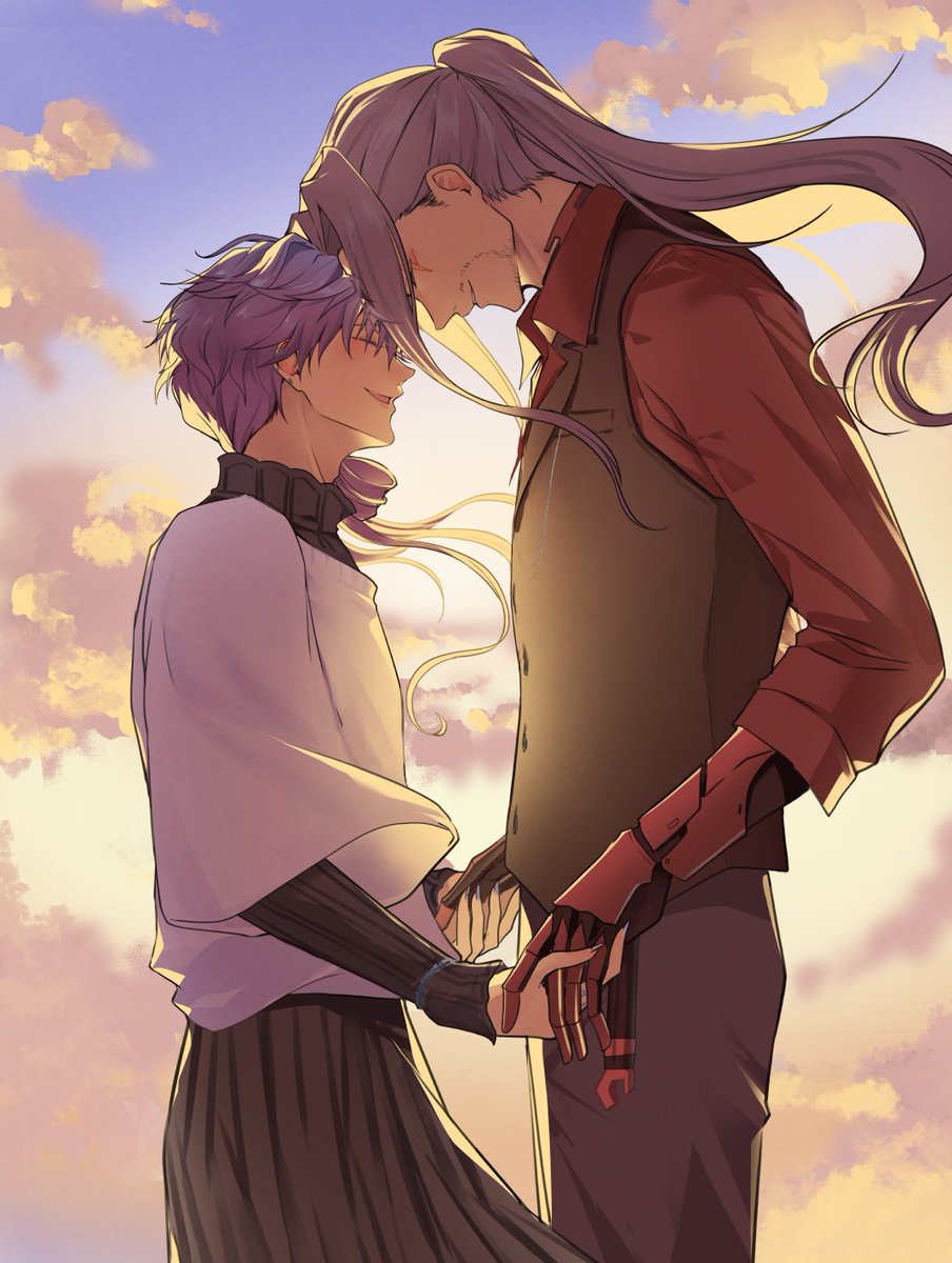 amato_iroiro's tweet photo. めちゃくちゃバランス悪くてバッサリ切ることにしてしまったけど、一応このぐらい描いてたよっていう… https://t.co/SQz55YRlCy