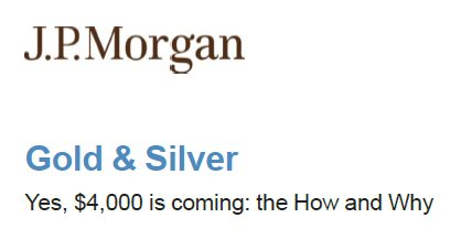 ambitcoin23's tweet photo. JUST IN: JPMorgan

 يتوقع وصول الذهب إلى 4000 دولار للأونصة والفضة إلى مستويات تاريخية قريبة 🟡⚪️
الملاذات الآمنة تترتفع  وسط اضطرابات الأسواق !

#Gold #Silver #JPMorgan https://t.co/Yup3u7GrbQ