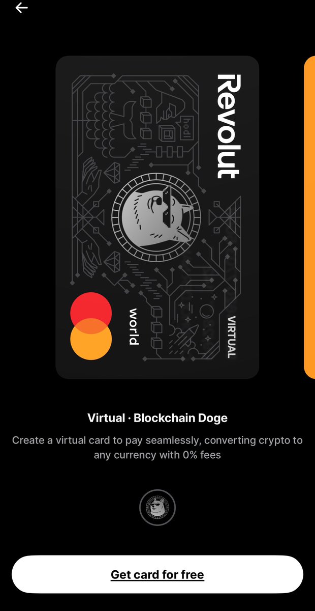 riellay's tweet photo. Can someone enlighten me how does this @RevolutApp virtual crypto card of @dogecoin via Doge Blockchain works? I mean what are the main advantages? https://t.co/fhfszvQCet