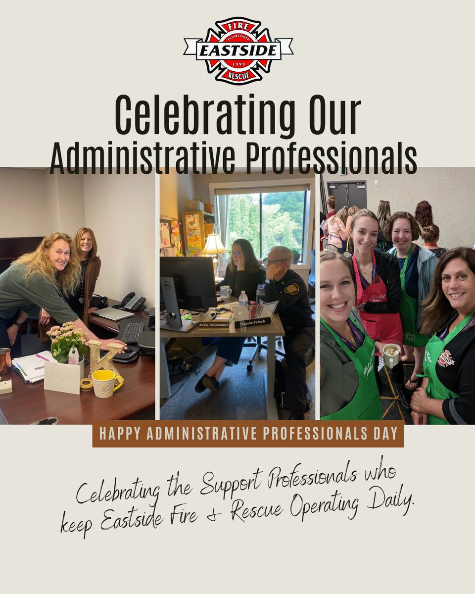 Thank you to the professionals keeping EF&amp;R operational every day