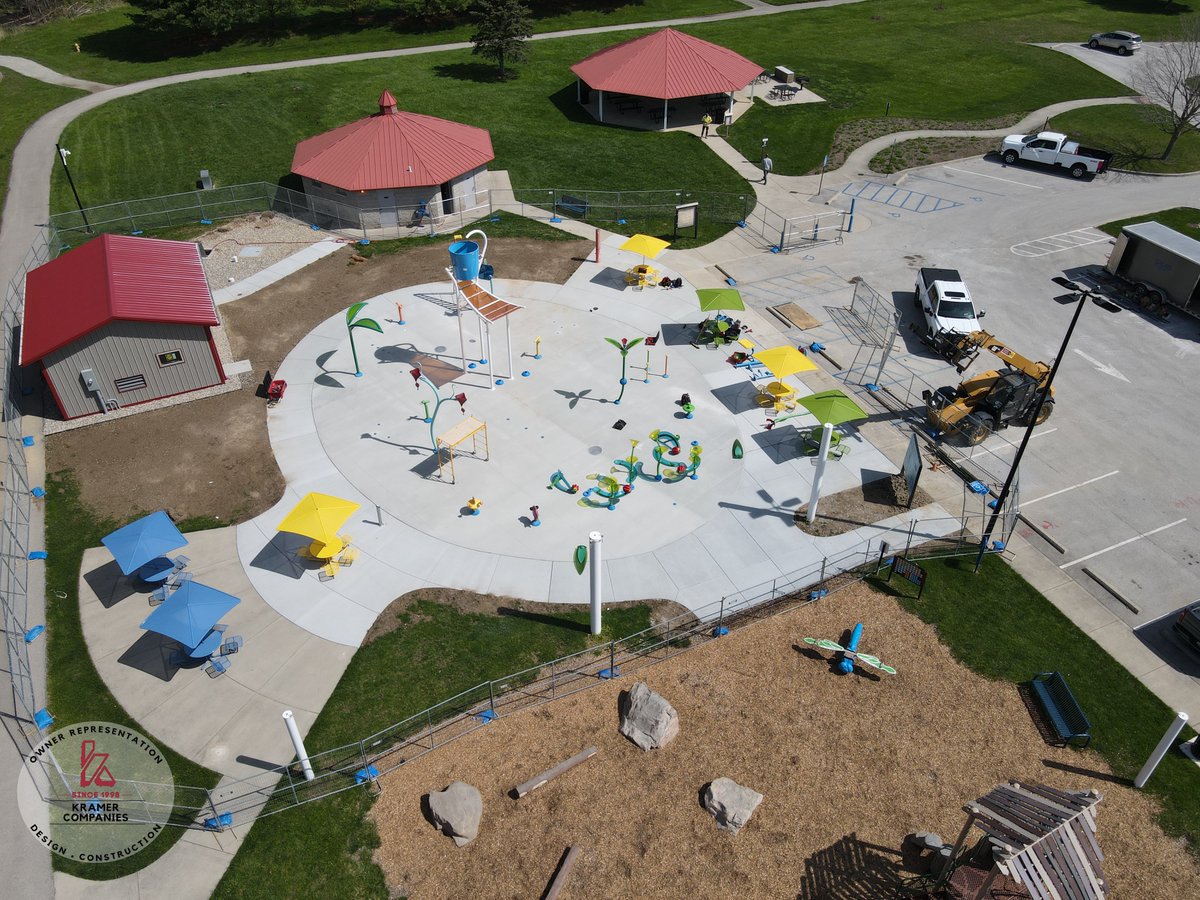 Final touches are being made on the water features at Williams Park Splash Pad.   💦☀️ Grab the kids, pack the sunscreen, and come out for a day of fun, laughter, and water play. 😎 You won’t want to miss it!   Williams Park | Opening Day Splash Begins Soon!