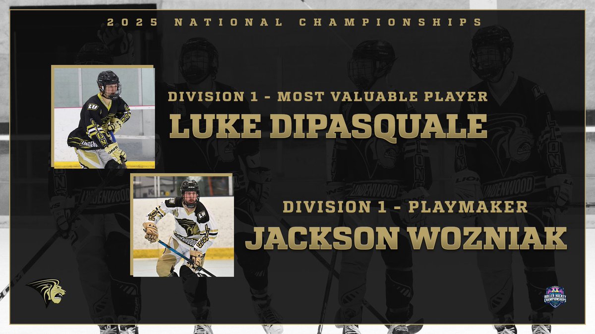 Congrats to Luke DiPasquale &amp; Jackson Wozniak for being named MVP &amp; Top Playmaker!