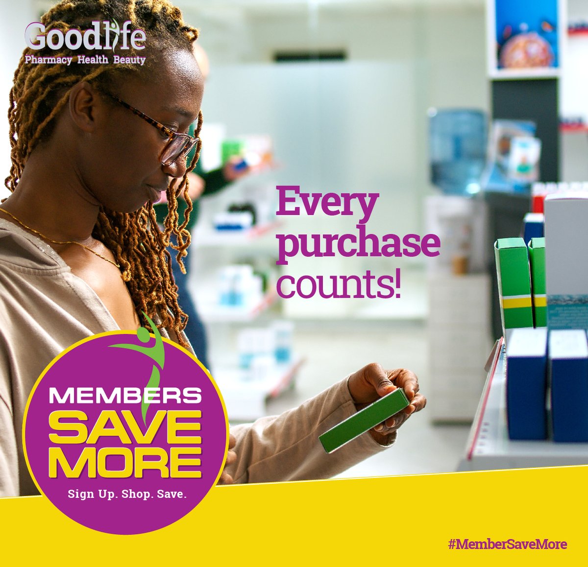 GoodlifeKE's tweet photo. Every purchase brings you closer to better health and even better rewards! π Shop smart, save more, and feel great with every visit to Goodlife.
#EveryPurchaseCounts #MemberSaveMore #ABetterYouEveryday https://t.co/8bHMGz3DSG