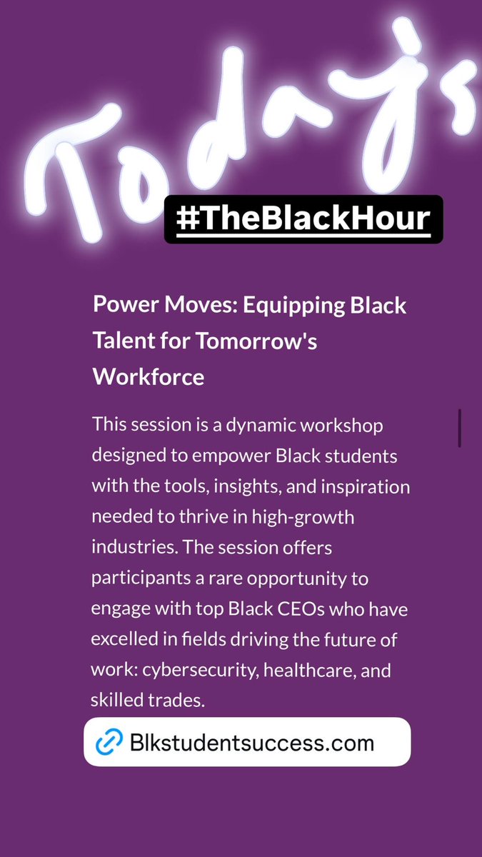 Black Student Success Week tweet media