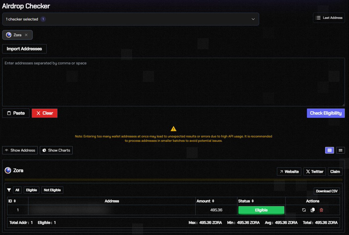 🌟Zora Airdrop Checker is now live on zkCodex!  

✅zkcodex.com/airdrop-checker
✅zkcodex.com/airdrop-dashbo…
