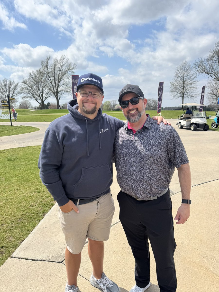 Bjclemings23's tweet image. Huge shoutout to @ForePlayPod @RiggsBarstool @BARSTOOLBEEF_ @hqspider and @BarstoolTrent for an awesome day yesterday at the Barstool Classic in Iowa! Awesome time and Pete Rose and I look forward to another one! Thanks guys!