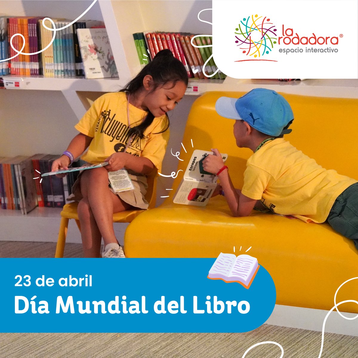 📚 Hoy celebramos el Día Mundial del Libro, una fecha elegida por la UNESCO en 1995 para homenajear a los libros y a sus autores.
¿Sabías que leer solo 6 minutos al día reduce el estrés un 60%? Fomentemos y disfrutemos esta hermosa actividad. ✨🧠
#LaRodadora #DíadelLibro