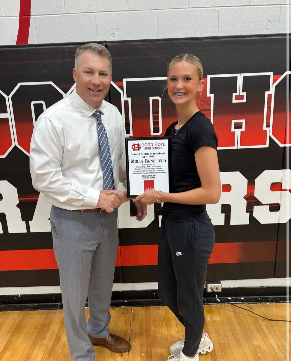 Molly Benefield 2027-RHP (@mrb2027) on Twitter photo Thankful to be chosen for student/athlete of the month by Alfa and Jeremy Scott!
<a href="/tsmartt14/">Taylor Smartt</a> <a href="/UGACoachTony/">Tony Baldwin</a> <a href="/_TimWalton/">Tim Walton</a> <a href="/CoachBallMalone/">Cindy Ball-Malone</a> <a href="/coachangelbrown/">Angel Brown</a> <a href="/svanbrak/">Stephanie VanBrakle Prothro š„</a> <a href="/SouthAlabamaSB/">South Alabama Softball š„</a> <a href="/MontevalloSB/">MontevalloSB</a> <a href="/11BWade/">Beth Wade</a> <a href="/LSUsoftball/">LSU Softball</a> <a href="/JT92reporter/">Johnny Thornton</a> <a href="/KyleParmley/">Kyle Parmley š„</a> Thankful to be chosen for student/athlete of the month by Alfa and Jeremy Scott!
<a href="/tsmartt14/">Taylor Smartt</a> <a href="/UGACoachTony/">Tony Baldwin</a> <a href="/_TimWalton/">Tim Walton</a> <a href="/CoachBallMalone/">Cindy Ball-Malone</a> <a href="/coachangelbrown/">Angel Brown</a> <a href="/svanbrak/">Stephanie VanBrakle Prothro š„</a> <a href="/SouthAlabamaSB/">South Alabama Softball š„</a> <a href="/MontevalloSB/">MontevalloSB</a> <a href="/11BWade/">Beth Wade</a> <a href="/LSUsoftball/">LSU Softball</a> <a href="/JT92reporter/">Johnny Thornton</a> <a href="/KyleParmley/">Kyle Parmley š„</a>