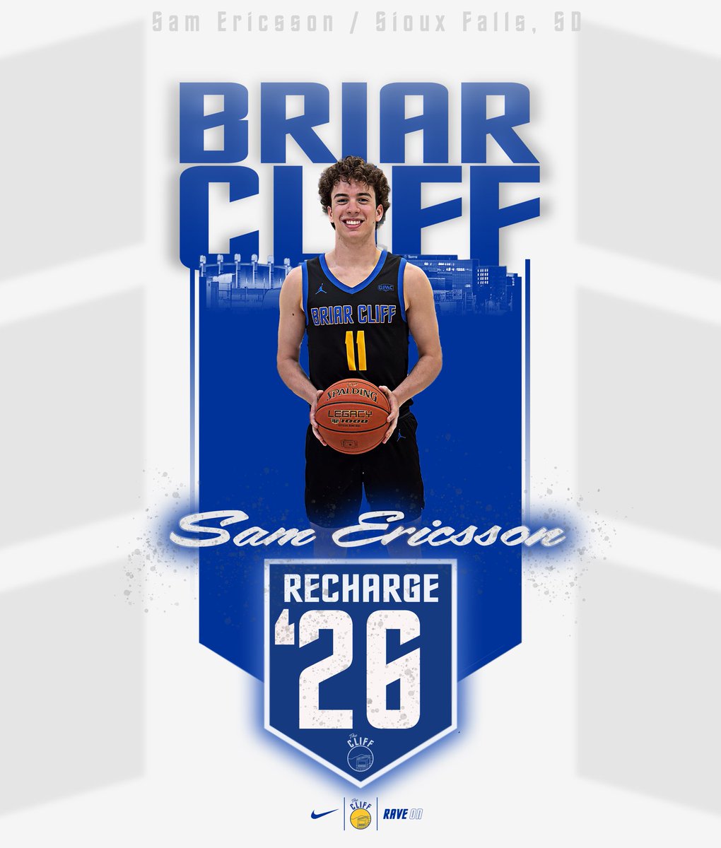 Sam Ericsson (@sam_ericsson1) on Twitter photo After a great visit I’m excited to announce I have received an offer from Briar Cliff University! Thank you <a href="/CoachShoe10/">Adam Schumacher</a> <a href="/CoachSvagera/">Mark Svagera</a> for this opportunity! After a great visit I’m excited to announce I have received an offer from Briar Cliff University! Thank you <a href="/CoachShoe10/">Adam Schumacher</a> <a href="/CoachSvagera/">Mark Svagera</a> for this opportunity!