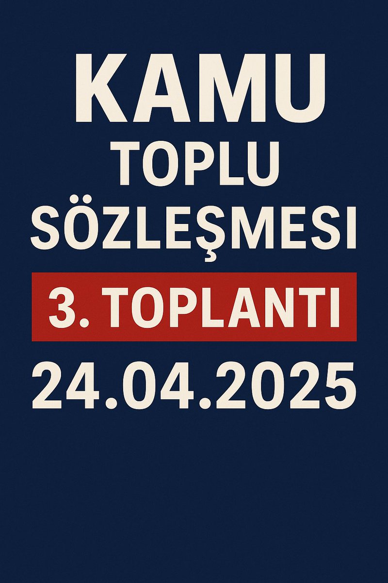 KAMU ÇERÇEVE GÖRÜŞMELERİNDE 3. TOPLANTI YARIN

İşçi ekonomik olarak zor durumda.
Yarınki toplantıda sendikaların teklifine uygun bir mutabakat sağlanmalı ve 1 Mayıs’ta imzalar atılmalıdır.

Bekleyecek sabır kalmadı, geçinecek hâl kalmadı!