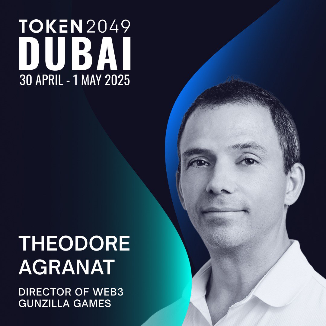 Gamegroove Capital (@gamegroove) on Twitter photo Weโre excited for <a href="/token2049/">TOKEN2049</a> Dubai next week (Apr 30โMay 1)!
Our portfolio company, <a href="/GunzillaGames/">Gunzilla Games</a> , will be there โ with Director of Web3 <a href="/TheodoreAgranat/">Theodore Agranat</a> delivering a keynote: "How Gunzilla is Onboarding Mainstream to Web3"
๐ Amphitheater Stage
๐ April 30, 5:45 PM Weโre excited for <a href="/token2049/">TOKEN2049</a> Dubai next week (Apr 30โMay 1)!
Our portfolio company, <a href="/GunzillaGames/">Gunzilla Games</a> , will be there โ with Director of Web3 <a href="/TheodoreAgranat/">Theodore Agranat</a> delivering a keynote: "How Gunzilla is Onboarding Mainstream to Web3"
๐ Amphitheater Stage
๐ April 30, 5:45 PM