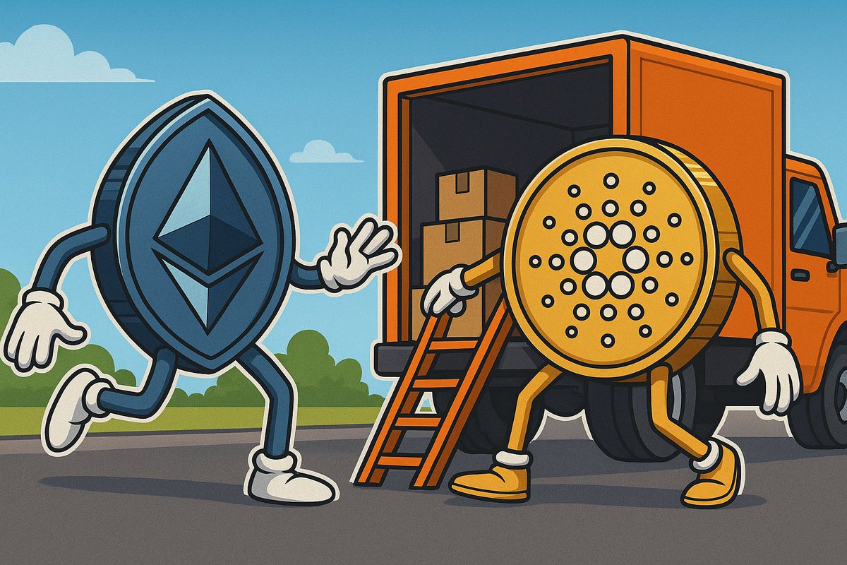 Projects Migrating from Ethereum to Cardano:

• Haus, a Silicon Valley real estate firm, is moving its operations to Cardano.

• JRNY Crypto is transitioning its NFT collection to Cardano.

• GeroWallet, initially launched on Ethereum, has migrated to Cardano.

• Charlie3, a