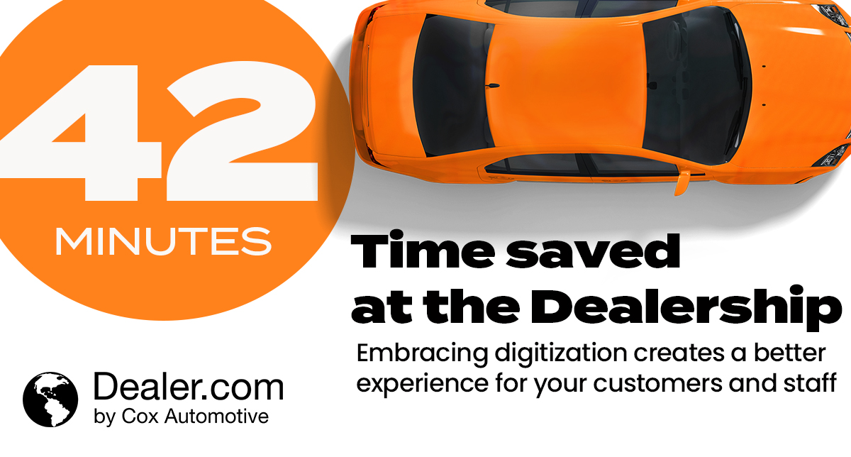 Dealers who embrace digitization are seeing higher consumer satisfaction which leads to more wins for your dealership. Completing more steps online not only saves time but also enhances the buying experience.

Learn more: cox.auto/uiilf