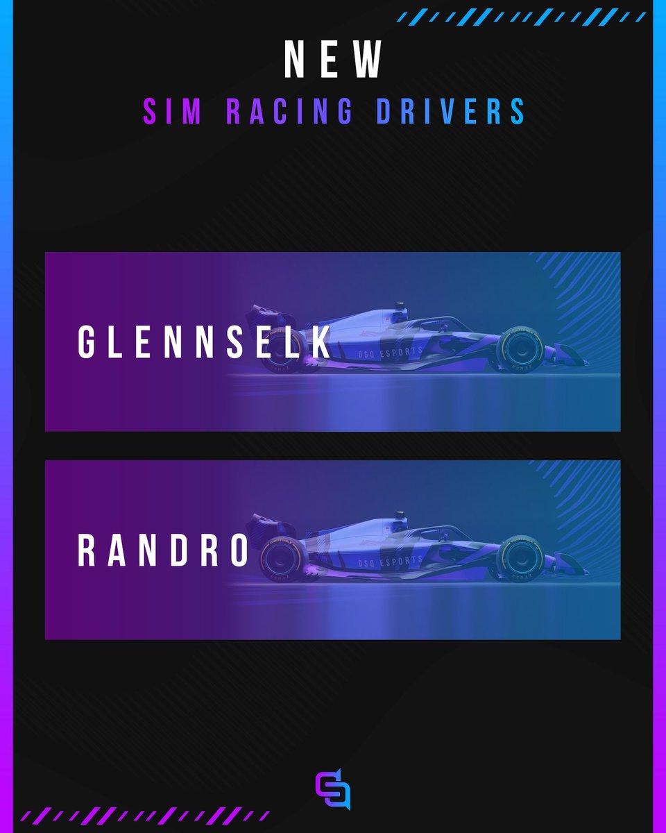 They are going so fast that you might not even see them!🏎
@Glennselkracing &amp; Randro are here🫡

The drivers that will represent the DSQ banner on every circuit!🥳