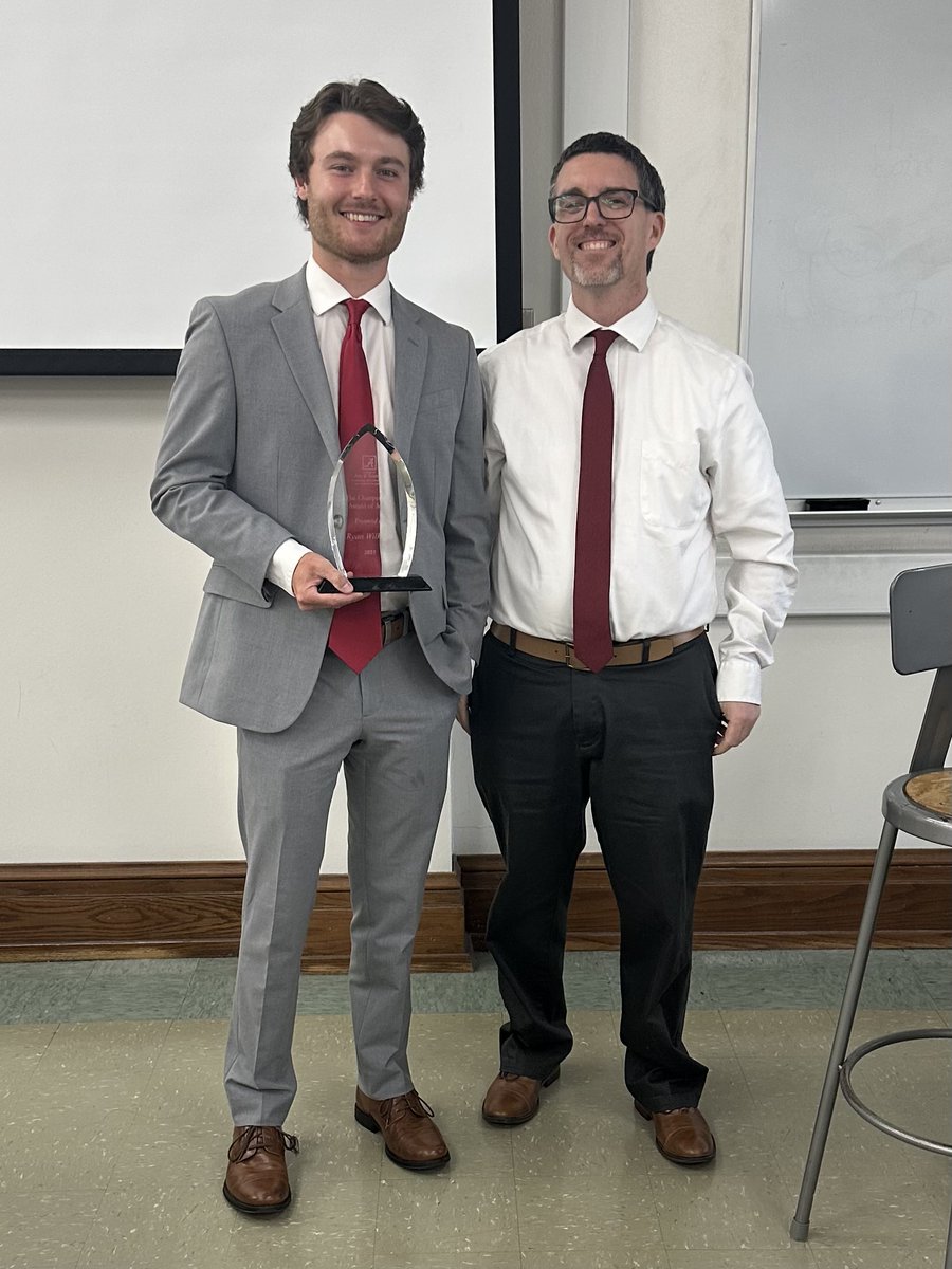 CJatUA's tweet image. Congratulations to the Chairperson's Award of Merit winner, Ryan Wilhelm!