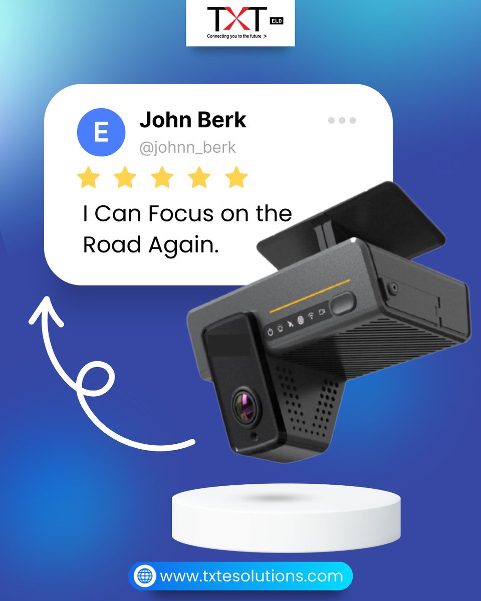 TXTELD's tweet image. Hear from our drivers who’ve made the switch to TXT ELD + Dashcams. Less paperwork, more road time.

👀 See what they say: txtesolutions.com

#DriverFirst #TruckersChoice #SmartDriving #TXTDashcam