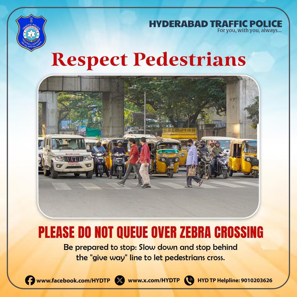 Mouzam_Ali_'s tweet image. #HYDTPweBringAwareness
#TrafficAwareness
&quot;Obey the #StopLine and Prevent #Accidents  
#StayAlert #DriveSafe #StaySafe #SaveLives
#FollowTrafficRules #RoadSafety