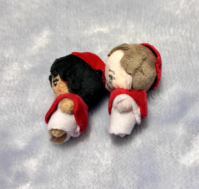 ベニぬいとロレぬいできた5センチです 