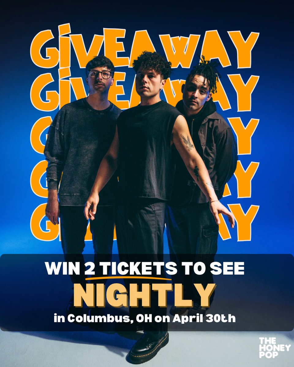 Ohio honeybees! We’ve partnered with our faves, <a href="/Nightly/">NIGHTLY</a>, to give away 2 tickets to their show next week at Newport Music Hall. 💛

Head over to our IG to join in on the fun and don’t forget to send this to your friends! 🍯

🔗 instagram.com/p/DIzMLBCSVfp/…

#ticketgiveaway #giveaway