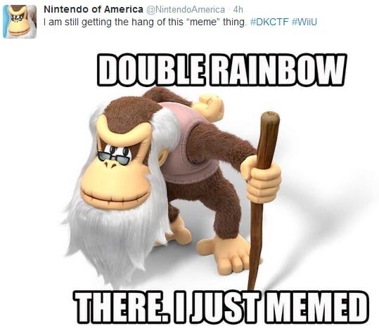 Close enough welcome back Official Nintendo Cranky Kong memes