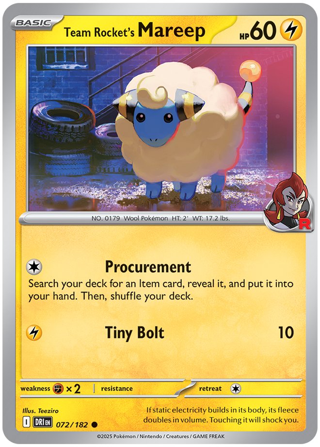 Your chances of being Knocked Out by a Mareep in a dark alley are low, but never zero