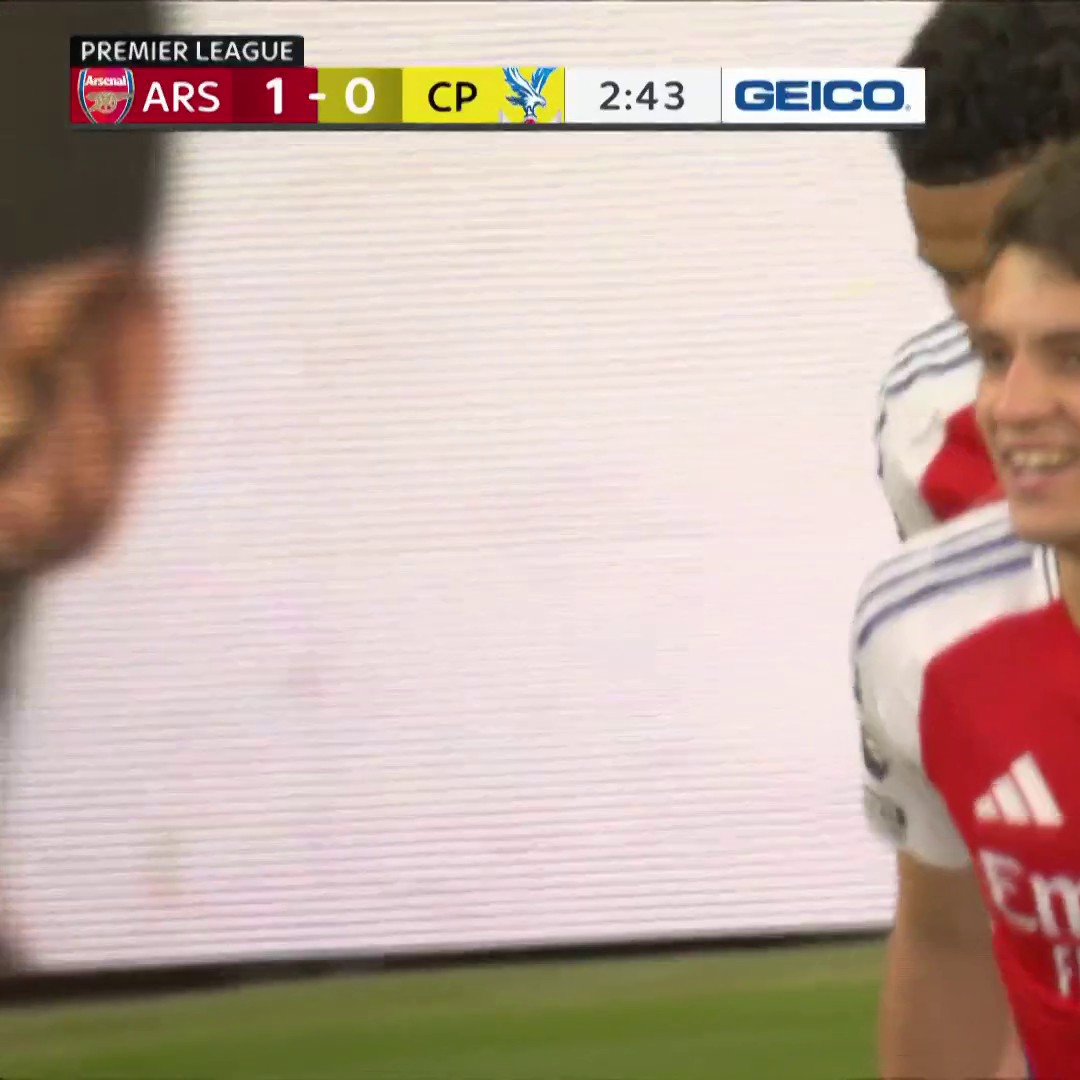 As simple as that!” 💥Jakub Kiwior gets the Gunners off to a flying start.📺 USA Network
