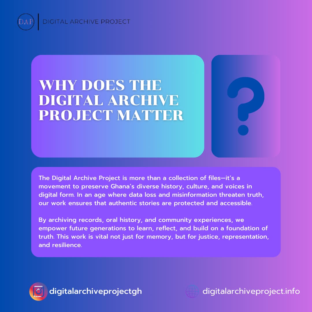 The Digital Archive Project documents LGBTQ+ related data in Ghana. Here's why this is important.