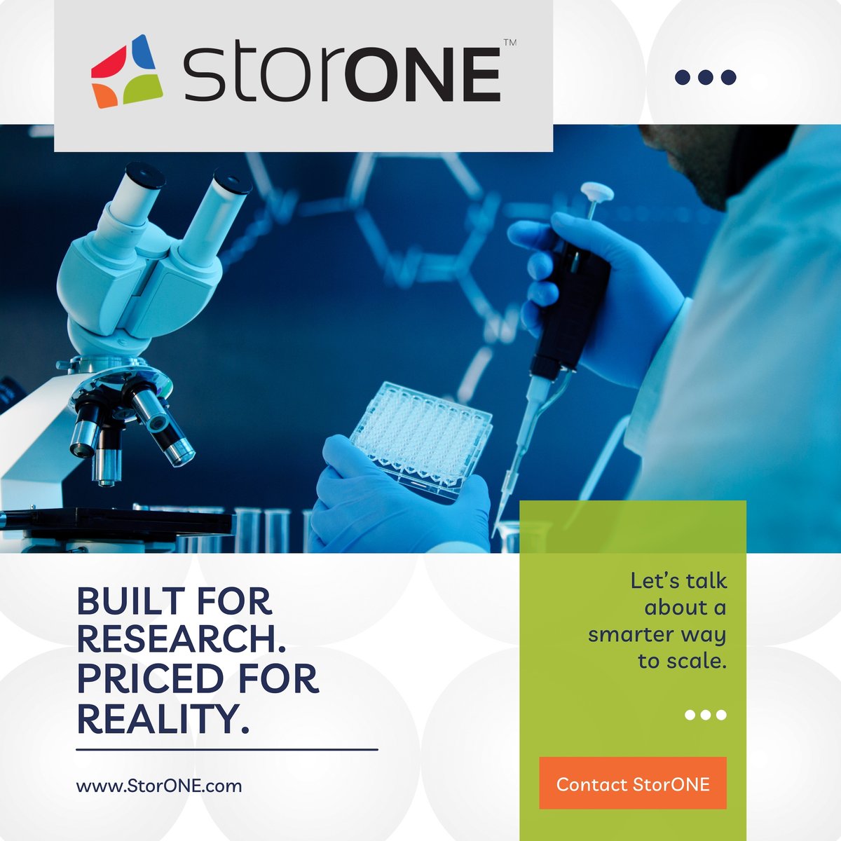 ziongabai's tweet image. HPC workloads = big data.
Budgets = not so big.
StorONE tiers cold HPC data automatically — saving $$$ and keeping your research accessible + protected.
Want a quick overview? DM “HPC.”
#ResearchComputing #AcademicTech #HPC #StorONE