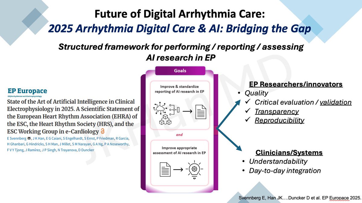 JK Han MD (@netta_doc) on Twitter photo Thank you <a href="/Wanginnovate/">Paul J Wang, MD</a> <a href="/S_NarayanMD/">Sanjiv Narayan</a> for the invitation to speak on the “Future of Digital Arrhythmia Care” at #StanfordBiodesign2025!
I am honored to be included in this in truly outstanding, fast & furious, forward-thinking conference!
#WomeninEP #HRS2025 Thank you <a href="/Wanginnovate/">Paul J Wang, MD</a> <a href="/S_NarayanMD/">Sanjiv Narayan</a> for the invitation to speak on the “Future of Digital Arrhythmia Care” at #StanfordBiodesign2025!
I am honored to be included in this in truly outstanding, fast & furious, forward-thinking conference!
#WomeninEP #HRS2025