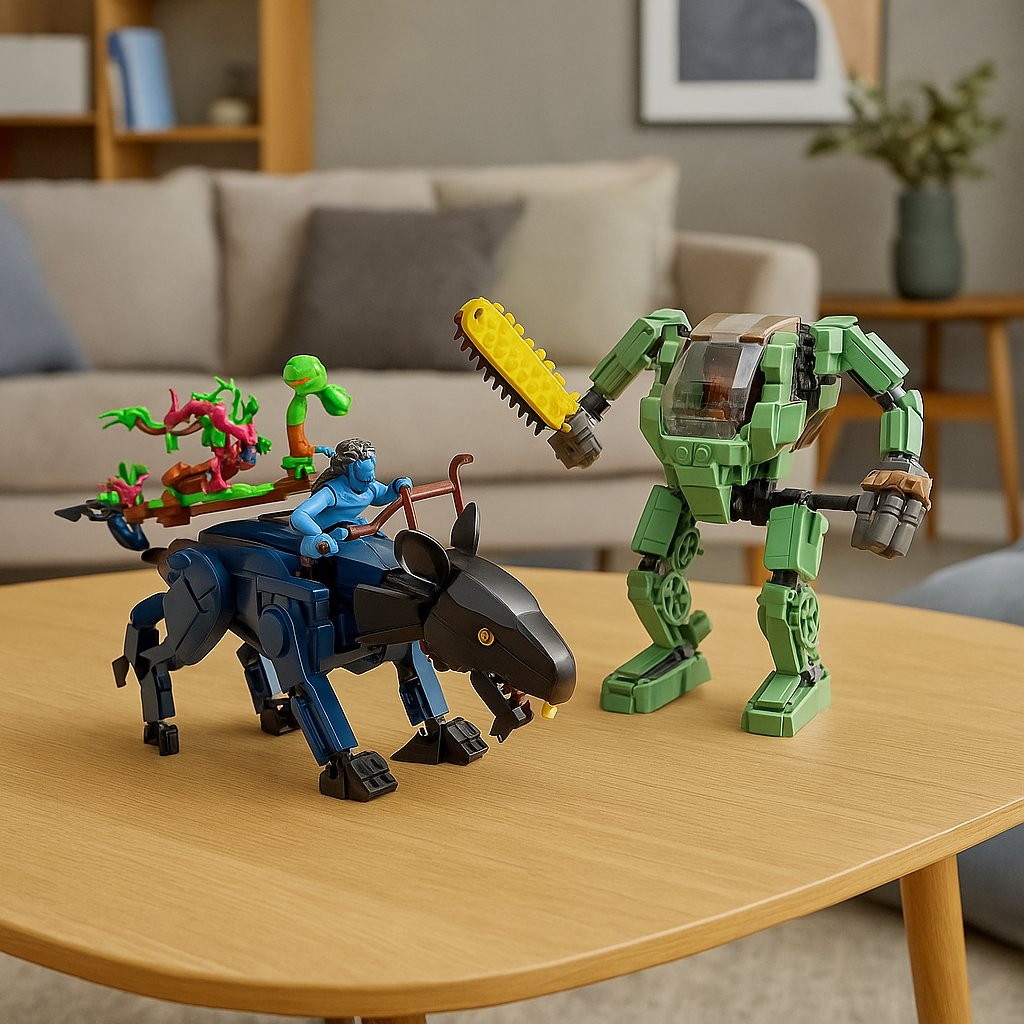 AstroOfertas's tweet photo. 🧱 #LEGO Avatar – Neytiri e Thanator contra Quaritch. Tá saindo por R$ 299,99 na LEGO Store: https://t.co/lHIFTfP9iM
🔻 Desconto de 33%
🌌 Inclui Neytiri, Thanator e AMP Suit do Coronel
💡 Cenário com peças que brilham no escuro
#oferta #promoção #desconto #legoavatar #avatar https://t.co/aBFWVxo5Gi