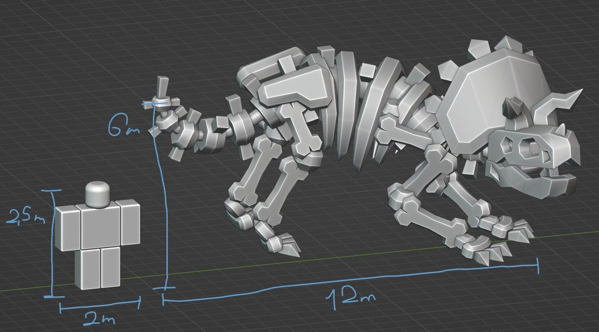 BR011GE's tweet photo. Triceratops!
#roblox #robloxdev #robloxart https://t.co/CrCQKMzrlw