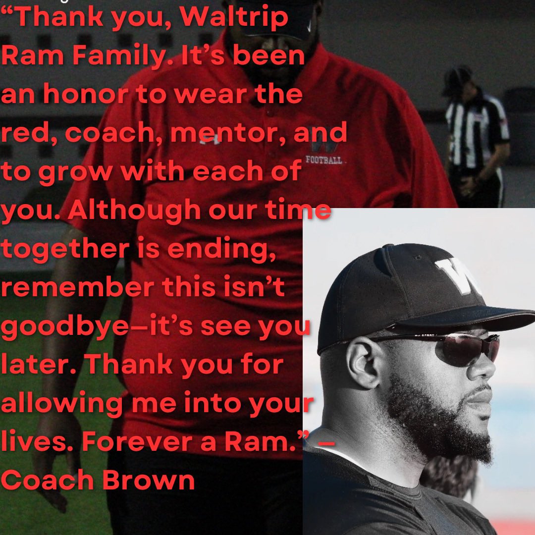 Thank You For everything Ram Nation. <a href="/WaltripHSFB/">Waltrip HS Football</a>