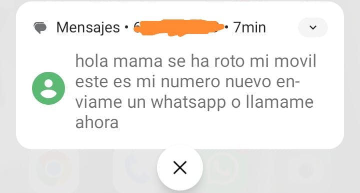 Sin comas, tildes, puntos ni mayúsculas. Así no escriben mis hijos. Timo al canto. 😂😂😂