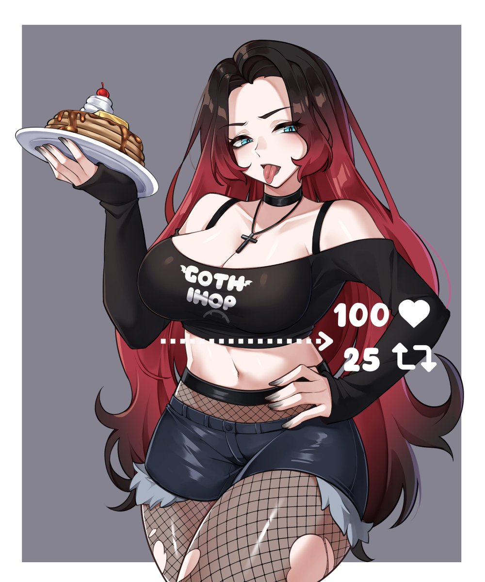 DeadlyLust69's tweet photo. Welcome to Goth IHOP...what do you want? https://t.co/CUt4NOazmi