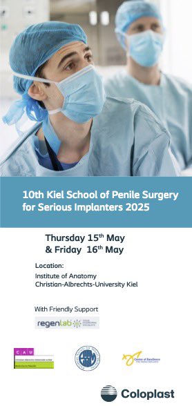 Prof. Dr. Daniar Osmonov, FECSM (@osmonovdr) on Twitter photo Kiel School in 2025 is a Special Edition of the legendary Coloplast workshop established 10 years ago by Thilo Wedel, Steven Wilson, <a href="/Coloplast/">Coloplast</a> and me. Let us celebrate our 10th anniversary with you. <a href="/UKSH_KI_HL/">Universitätsklinikum Schleswig-Holstein</a> Prof.T.Wedel,<a href="/AllenMorey/">allen morey</a>, <a href="/LeonKarapanos/">Leonidas Karapanos</a>,Prof Pinggera,DrSchlager Kiel School in 2025 is a Special Edition of the legendary Coloplast workshop established 10 years ago by Thilo Wedel, Steven Wilson, <a href="/Coloplast/">Coloplast</a> and me. Let us celebrate our 10th anniversary with you. <a href="/UKSH_KI_HL/">Universitätsklinikum Schleswig-Holstein</a> Prof.T.Wedel,<a href="/AllenMorey/">allen morey</a>, <a href="/LeonKarapanos/">Leonidas Karapanos</a>,Prof Pinggera,DrSchlager