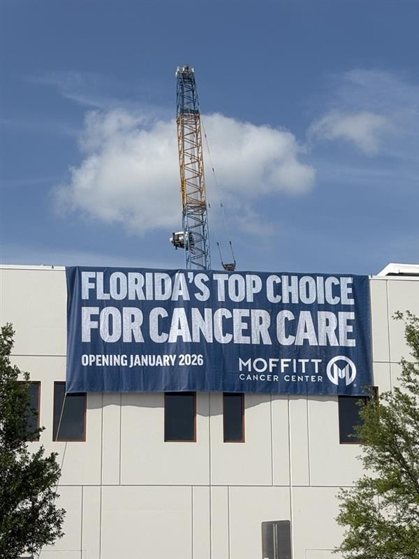 PascoEDC's tweet photo. Our team was excited to attend the topping out ceremony for @MoffittNews SPEROS FL yesterday! SPEROS FL is going to create over 11,000 jobs in Pasco County! Read more, https://t.co/BjaGahTxlD #workforceCONNECT #WorkforceWednesday #PascoProud https://t.co/edDr4uhlOU