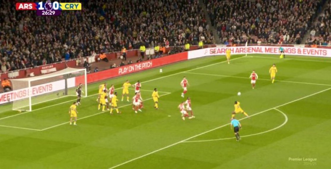 1-1 Crystal Palace.

EZE HAS EQUALIZED VS ARSENAL!!!!!!

#CRYARS | #AFC | #CPFC | #PremierLeague