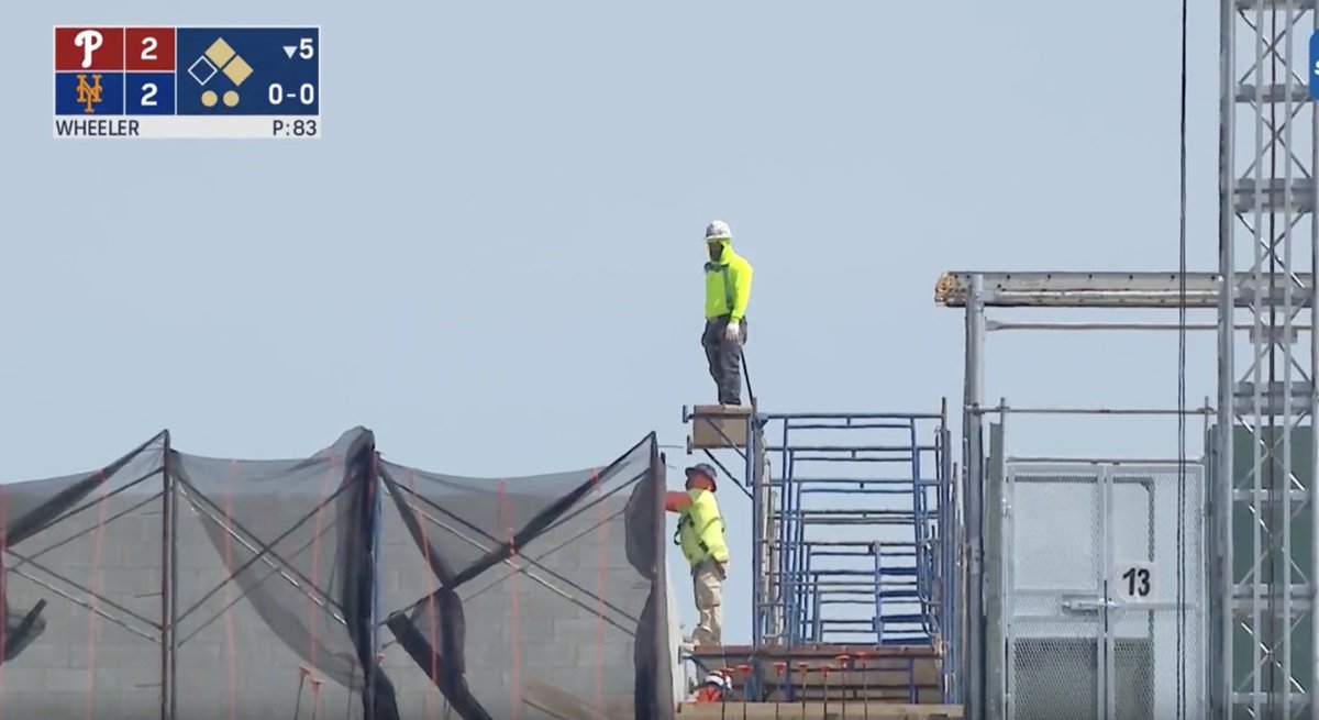 buying tickets to the mets game ❌
becoming a construction worker to watch the mets game ✅