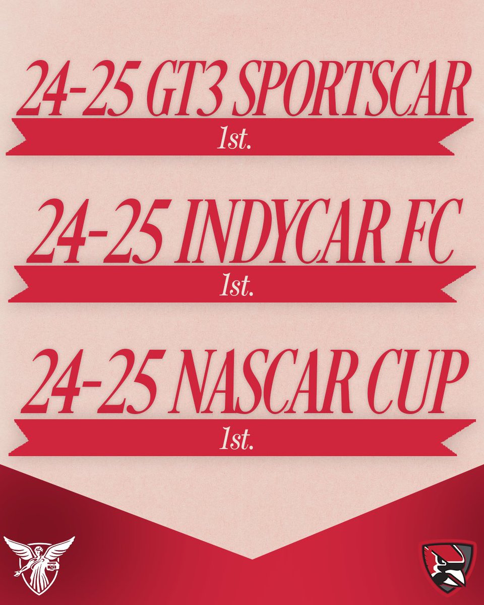 Our Cards are UNSTOPPABLE!! Congrats to our phenomenal Sim Racing team, you guys killed it this year! #chirpchirp #bsuesports #simracing #iracing