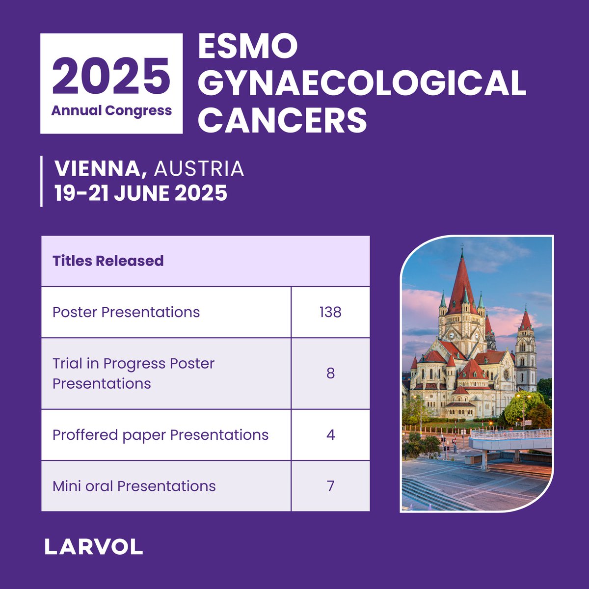 LARVOL (@larvol) on Twitter photo The <a href="/myESMO/">ESMO - Eur. Oncology</a> - Gynaecological Cancers Annual Congress 2025 titles are here.
#LARVOL #CancerResearch #GynecologicCancer #CancerCare #ESMOGynae25 | <a href="/Larvol/">LARVOL</a>
Connect with some of the top oncology voices on X: <a href="/matteolambe/">Matteo Lambertini, MD PhD</a> | <a href="/marklewismd/">Mark Lewis, MD, FASCO</a> | <a href="/VivekSubbiah/">Vivek Subbiah, MD</a> | <a href="/Dr_R_Kurzrock/">Razelle Kurzrock, MD</a> | The <a href="/myESMO/">ESMO - Eur. Oncology</a> - Gynaecological Cancers Annual Congress 2025 titles are here.
#LARVOL #CancerResearch #GynecologicCancer #CancerCare #ESMOGynae25 | <a href="/Larvol/">LARVOL</a>
Connect with some of the top oncology voices on X: <a href="/matteolambe/">Matteo Lambertini, MD PhD</a> | <a href="/marklewismd/">Mark Lewis, MD, FASCO</a> | <a href="/VivekSubbiah/">Vivek Subbiah, MD</a> | <a href="/Dr_R_Kurzrock/">Razelle Kurzrock, MD</a> |