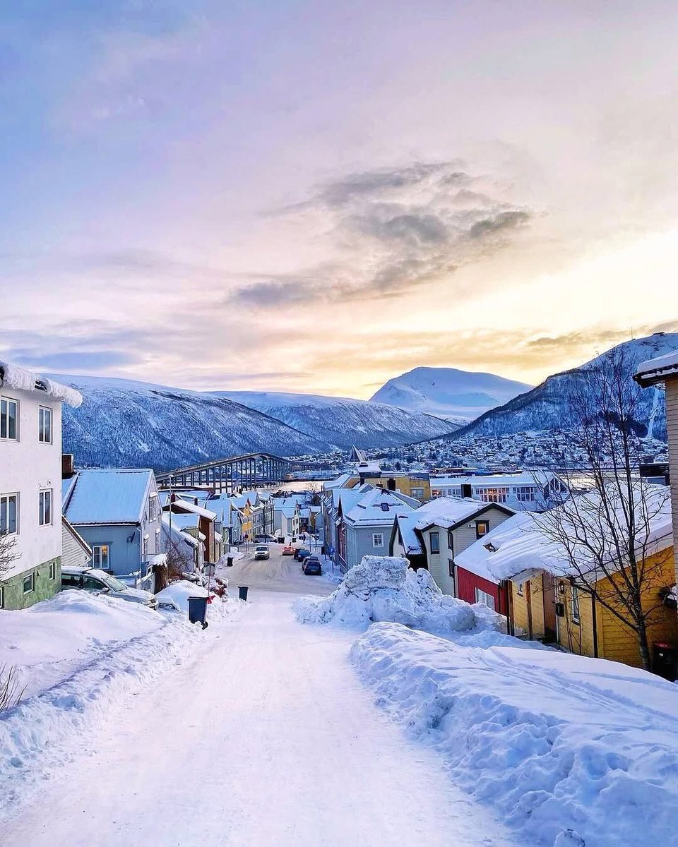 Good evening from Norway……Tromsø.    Summer coming ..honest