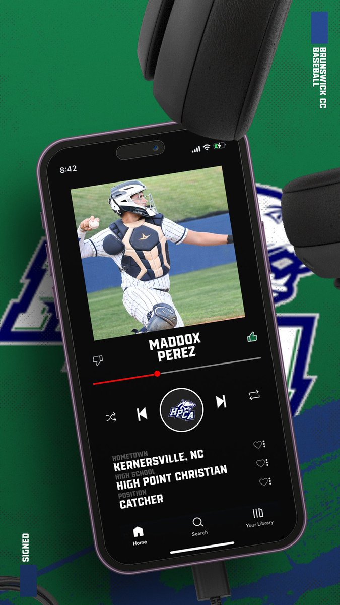 Congratulations to Senior Catcher Maddox Perez on your signing with Brunswick CC!  <a href="/HPEmichael/">Michael Lindsay</a> <a href="/PrepBaseballNC/">Prep Baseball North Carolina</a>