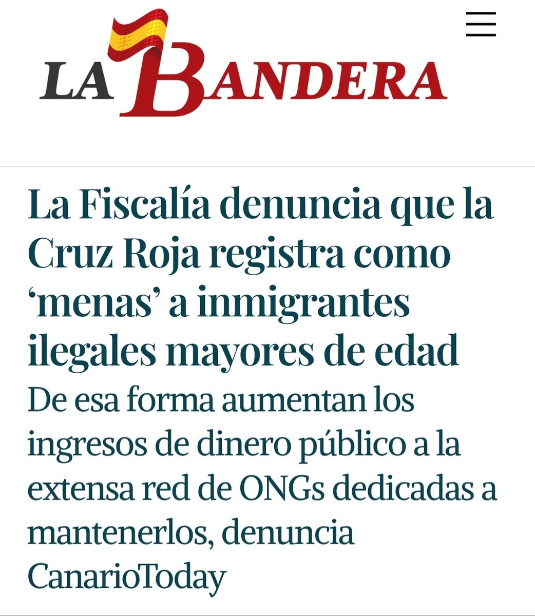 Canario Today (@canariotoday) on Twitter photo Agradecido a <a href="/labanderaes/">La Bandera</a> por la cita y por compartir la información.
labandera.es/la-fiscalia-de… Agradecido a <a href="/labanderaes/">La Bandera</a> por la cita y por compartir la información.
labandera.es/la-fiscalia-de…