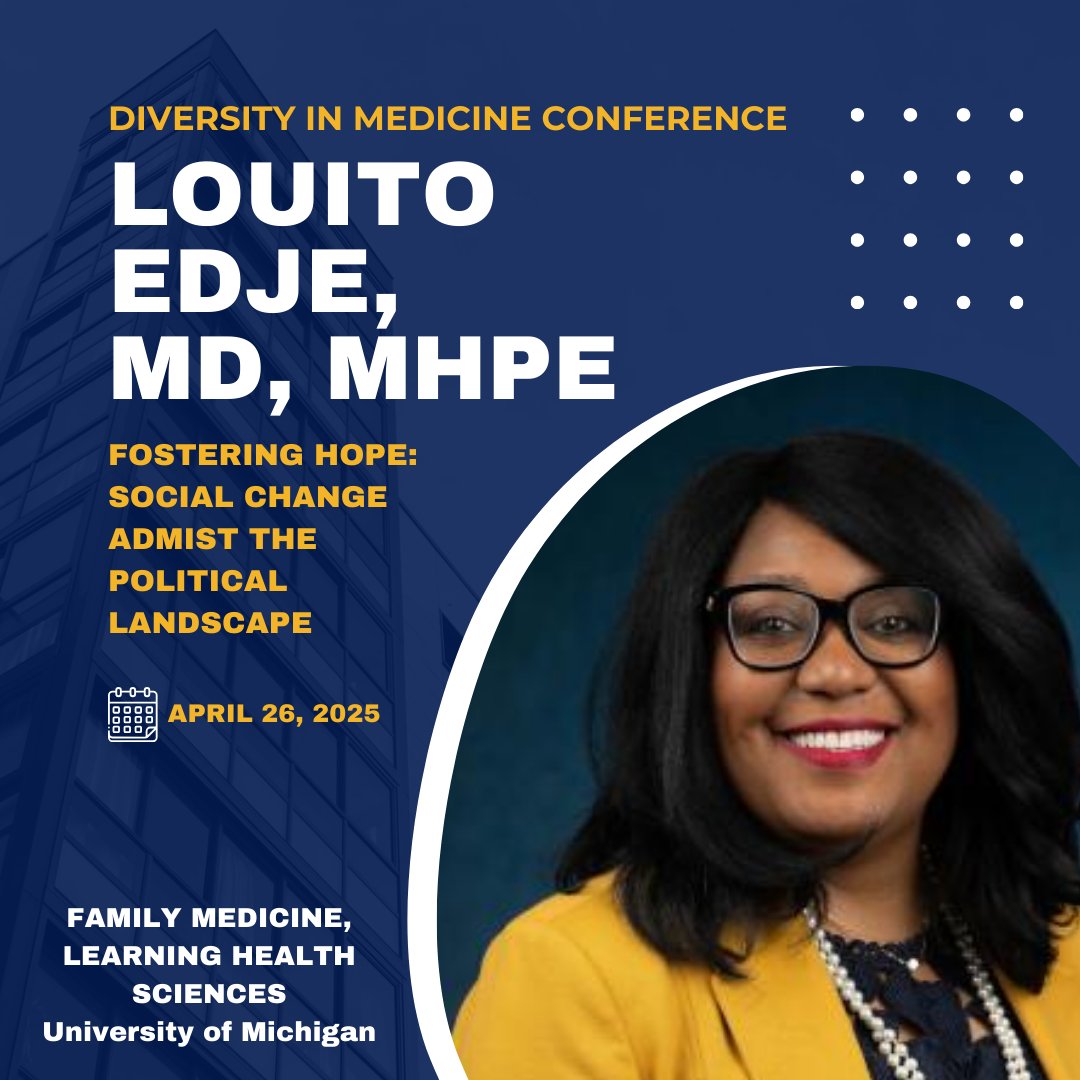 Diversity in Medicine Conference tweet media