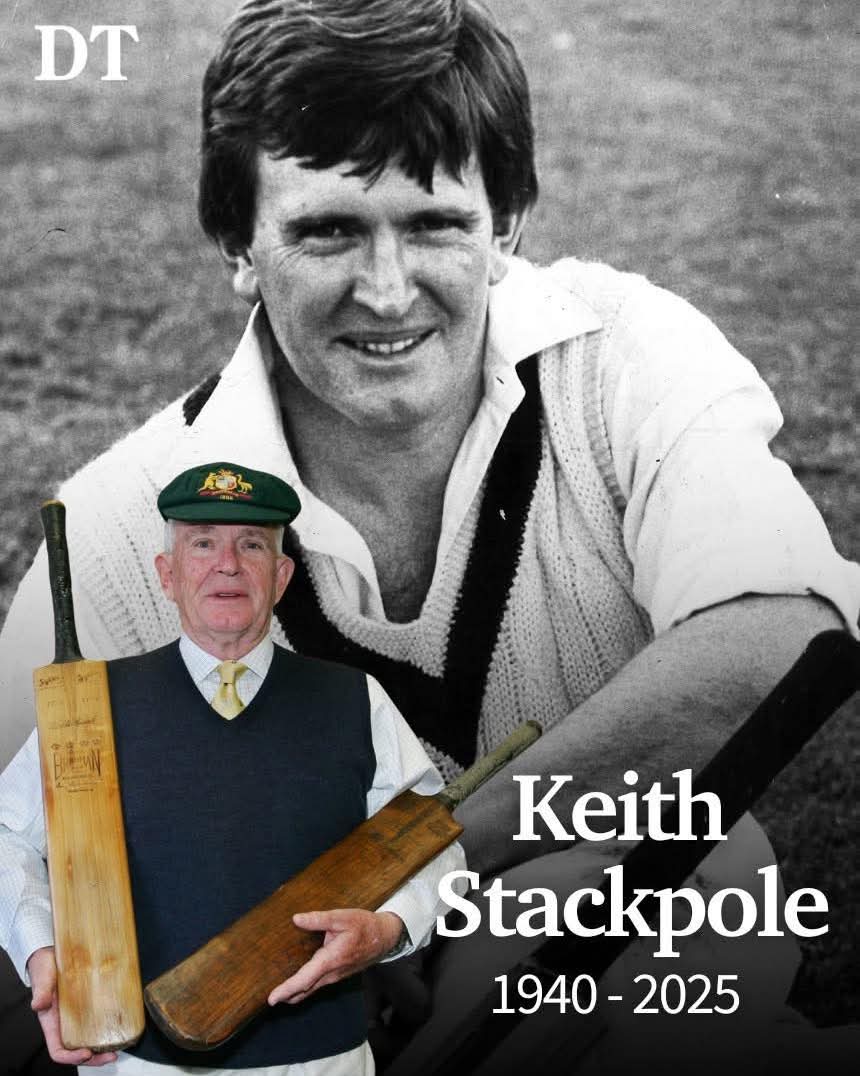 Big loss in the Australia Cricket world with the passing of cricket legend Keith Stackpole. 

Tributes are flowing for this memorable character and phenomenal player. 

May he rest in peace.