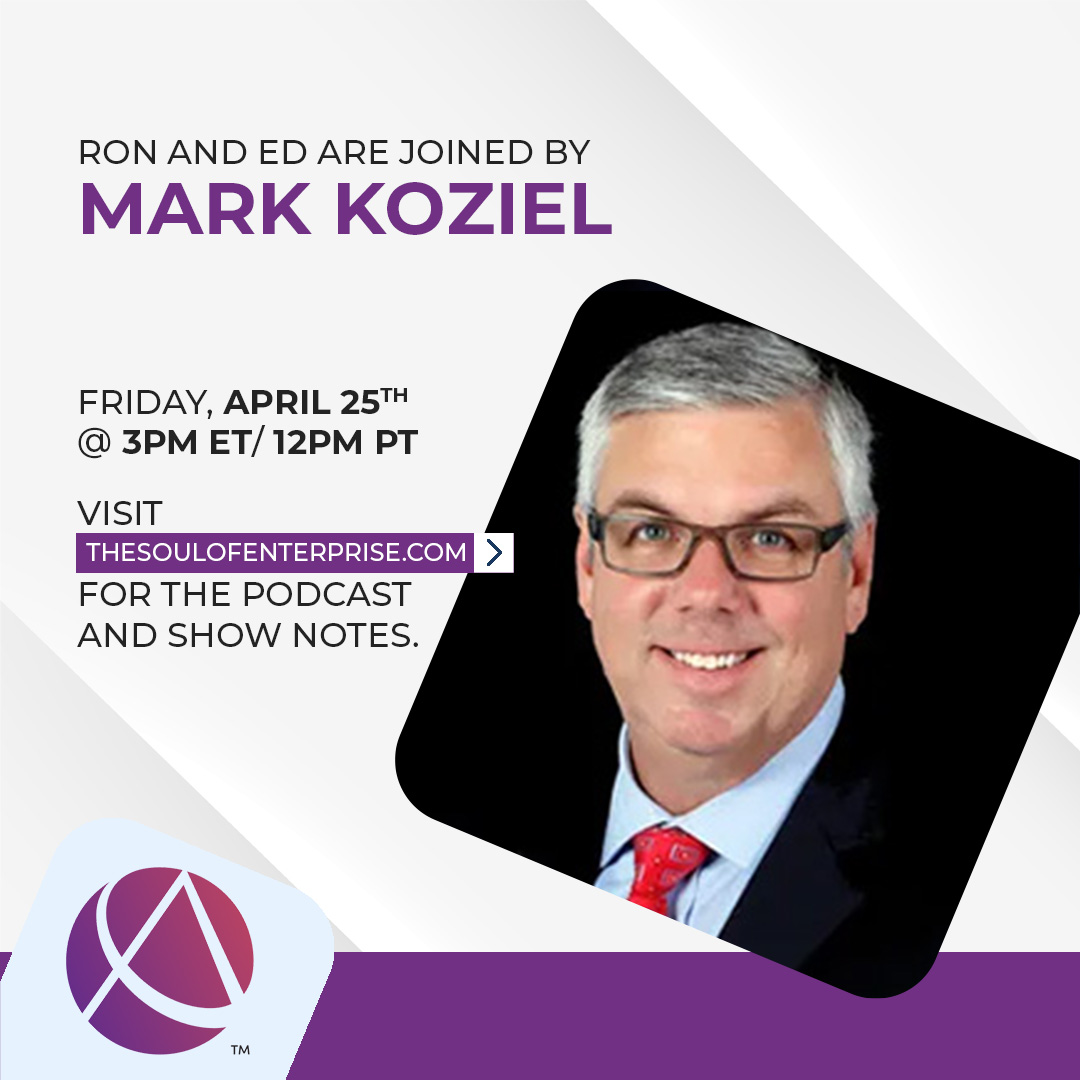The Soul of Enterprise (@asktsoe) on Twitter photo You do not want to miss our show this Friday as we welcome <a href="/markkoziel/">Mark Koziel</a>, President and CEO of <a href="/AICPA/">American Institute of CPAs</a>. Join us on the LIVE STREAM at 3pm ET or subscribe in your favorite podcast player. #AskTSOE <a href="/ronaldbaker/">Ron Baker</a> <a href="/edkless/">edkless</a> You do not want to miss our show this Friday as we welcome <a href="/markkoziel/">Mark Koziel</a>, President and CEO of <a href="/AICPA/">American Institute of CPAs</a>. Join us on the LIVE STREAM at 3pm ET or subscribe in your favorite podcast player. #AskTSOE <a href="/ronaldbaker/">Ron Baker</a> <a href="/edkless/">edkless</a>