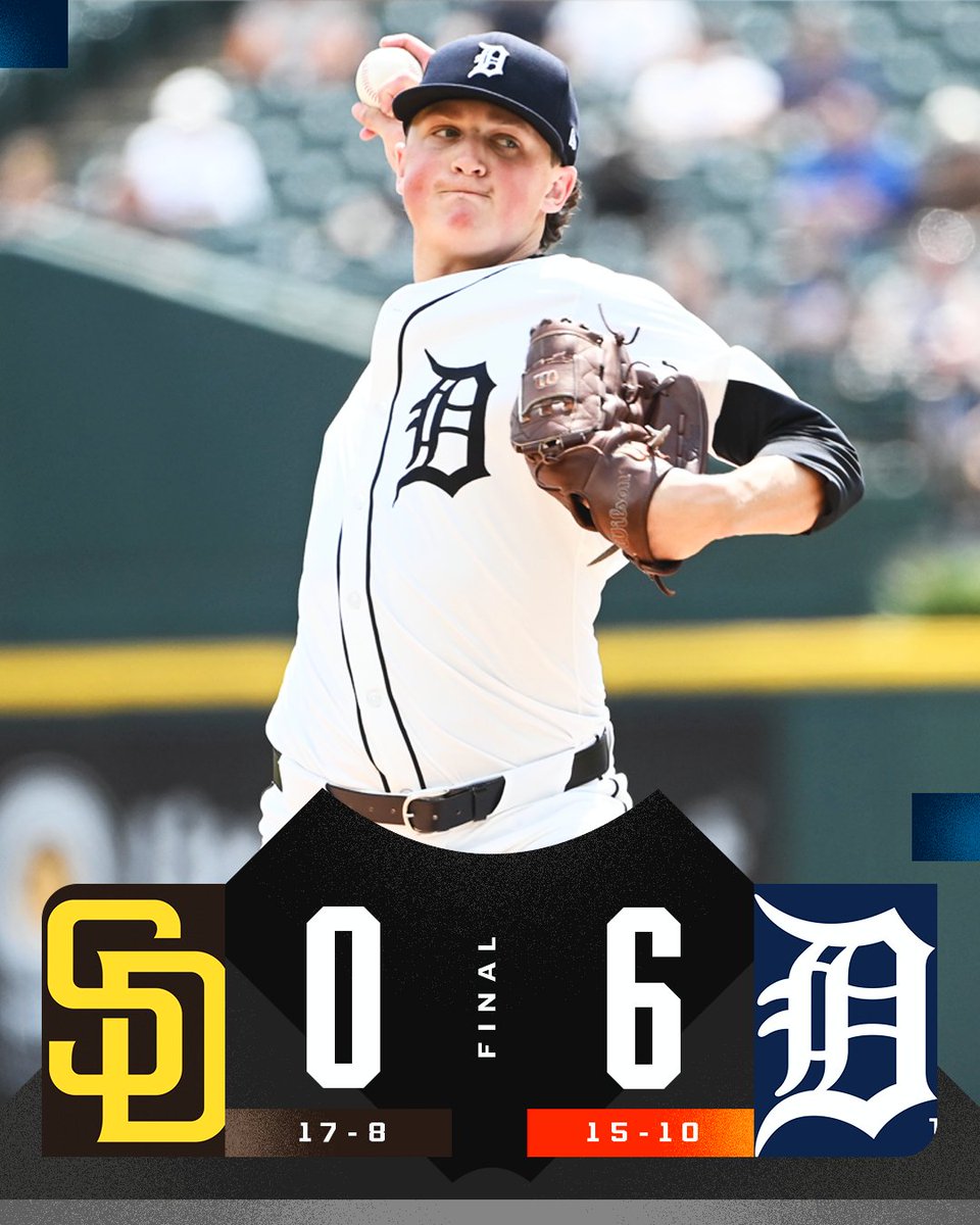 MLB's tweet photo. .@Tigers starters have yielded 3 or fewer earned runs in 7 straight games 😤 https://t.co/DWJeeqRYBU